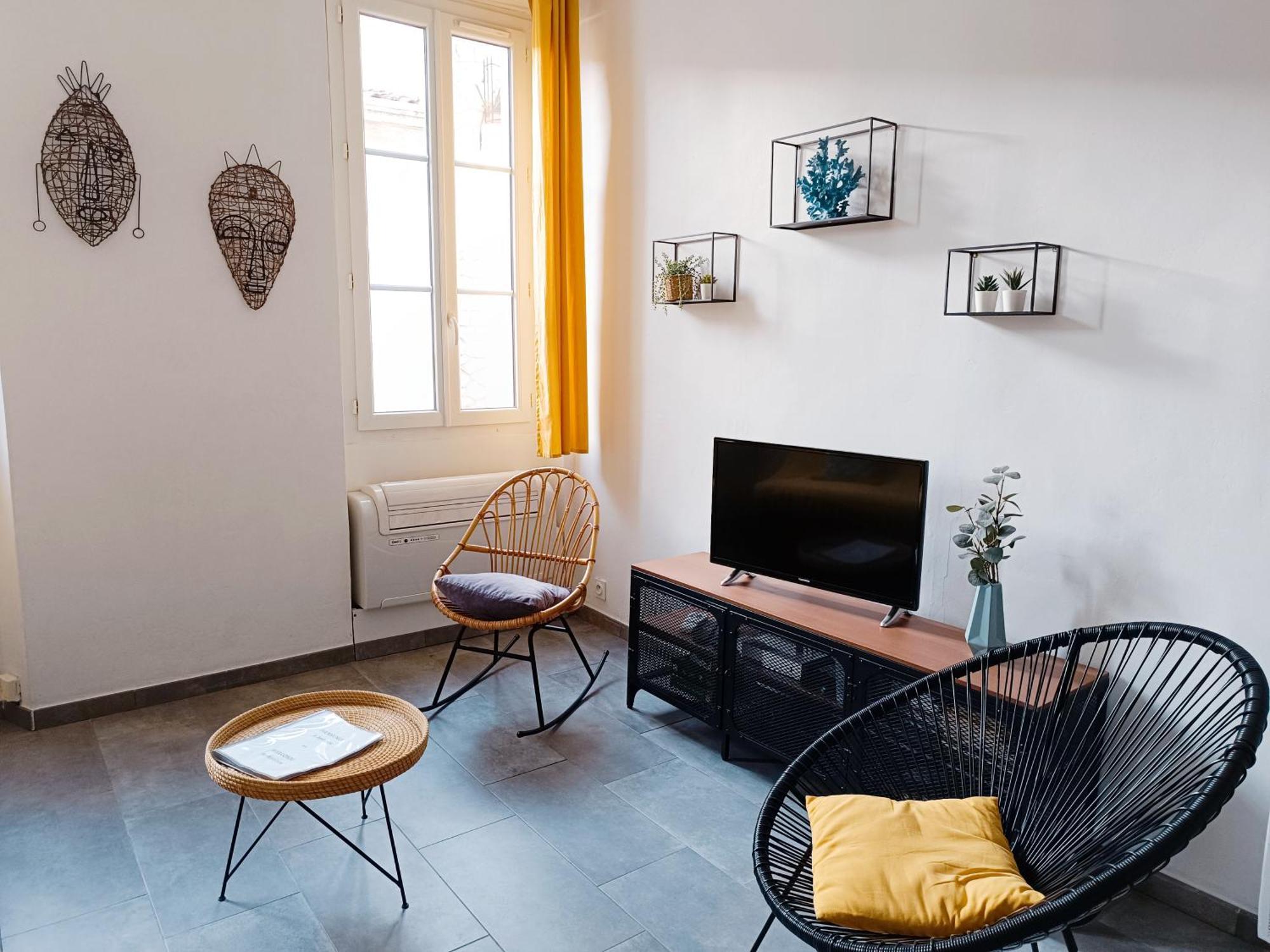Grand 2 Pieces Renove Climatise, Vieil Antibes, Proche Port Apartment Екстериор снимка